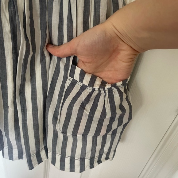 Y2K Hollister Co. Blue Mixed Media Mini Dress - Picture 4 of 7